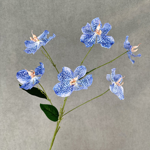 Fleurs artificielles en soie (orchidée, delphinium, jacinthe) pour la remise des diplômes et Noël – Vente en gros - Product Image 5