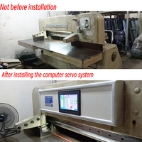 Nueva Máquina Cortadora de Papel Motorizada Controlada por Computadora Tipo A3/A4 con Sistema de Control por Programa Informático (750W)