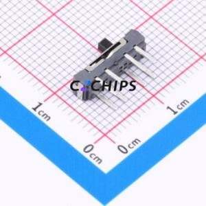 MSS-23D18G2 051 Slide Switch DIP Switch Double Pole Three Throw Rectangle Pin Header PC Pin Through Hole - Product Image 2