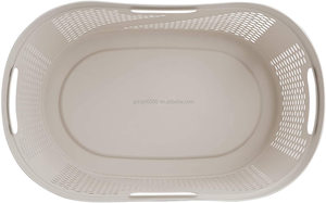 2026 paniers de rangement à linge salle de bain chambre maison ivoire <span class=keywords><strong>40</strong></span> litres panier à vêtements - Product Image 4