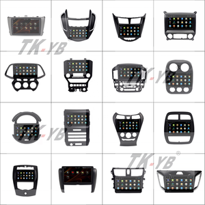 Nhanh chóng vận chuyển xe đài phát thanh Bảng điều chỉnh khung cho TOYOTA LAND CRUISER 2010 Harrier Landcruiser fj100 đài phát thanh Hilux 2006 Prado 2012 <span class=keywords><strong>tacoma</strong></span> - Product Image 6