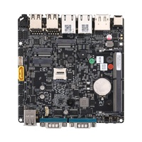 Carte mère Mini ITX MB2J260-0721 - 2x RS232/RS485, HD DP, double LAN, processeur Intel Celeron N5100 intégré, TDP 6W