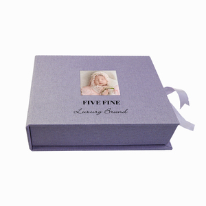 Vải sang trọng với vải lanh trắng album cưới hộp ảnh <span class=keywords><strong>USB</strong></span> <span class=keywords><strong>Flash</strong></span> <span class=keywords><strong>Drives</strong></span> Quà tặng hộp ảnh - Product Image 4