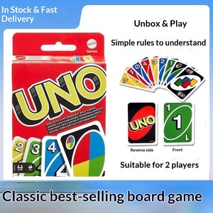Jeu de cartes personnalisé authentique pour poker, jeu de cartes 2 joueurs, jeu de table pour soirée, My World Classic Red One Paper - Product Image 2