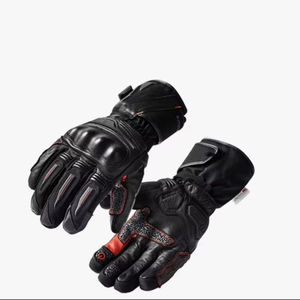 Gants d'hiver longs à écran <span class=keywords><strong>tactile</strong></span> imperméables, résistants à la pluie et épais et chauds pour les motards. - Product Image 1