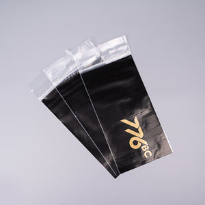 Schwarze wieder verwendbare Kunststoff-Grip-Seal-Druck verschluss beutel mit wieder verwendbarer und wieder versch ließbarer Druck funktion - Product Image 1