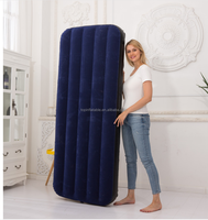 Factory Customized Portable Cheap Folding Air Bed Mattress Twin Size Inflatable Air Bed