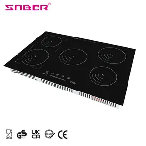 China Best Seller Kitchen Appliance 5 Burners Electric Induction Cooker Stove High Quality Multiple Induction Cooktop Hob