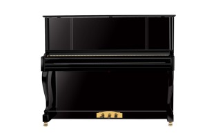 <span class=keywords><strong>Pianoforte</strong></span> Verticale Professionale UP-126 in Legno Massello di Mogano, <span class=keywords><strong>Pianoforte</strong></span> Acustico con Venature Naturali del Mogano, Logo Personalizzabile - Product Image 2