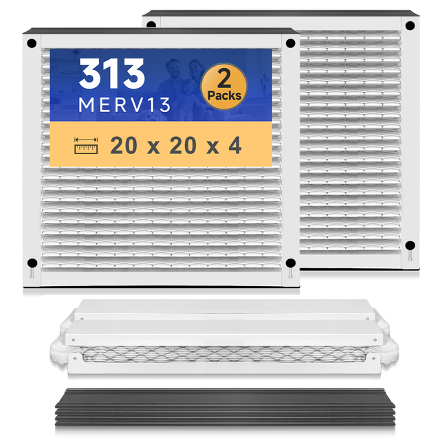 313 Replacement Filter 1310 2310 3310 4300 20x20x4 MERV13 Eco-Friendly Pleated Furnace HVAC Air Filter Cartridge Household