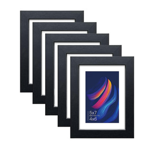 Cadre photo mural en bois MDF sur mesure, tailles 5x7, 6x8, 8x10, 11x14, 16x20 pouces, A3, A4, A5 – Prix usine de gros - Product Image 1