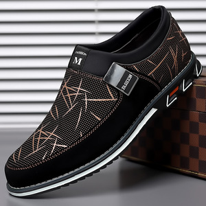 Nuove <span class=keywords><strong>Scarpe</strong></span> Casual alla Moda con <span class=keywords><strong>Velcro</strong></span> e Ricamo, <span class=keywords><strong>Scarpe</strong></span> da <span class=keywords><strong>Uomo</strong></span> di Tendenza per il Commercio Estero, Taglie Grandi - Product Image 1