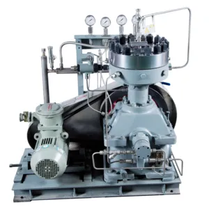 industrial oil-free argon diaphragm compressor biogas LNG booster compressor