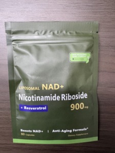 Capsule Liposomiali di NAD+ (Nicotinamide) con <span class=keywords><strong>Quercetina</strong></span> e Resveratrolo - Fornitura di 80 Capsule per 2 Giorni - Anti-Invecchiamento, Bellezza e Salute per Adulti - Product Image 3