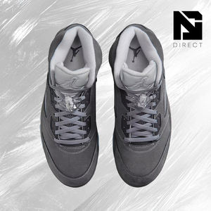 <span class=keywords><strong>Air</strong></span> <span class=keywords><strong>Jordan</strong></span> 5 Retro 'Wolf Grey' 2026 Chaussures de sport décontractées pour homme, respirantes, pour l'entraînement et le basketball - Product Image 3