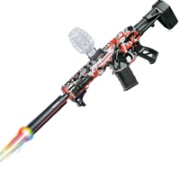 KK nouveau SLR 66CM électrique Gel balle Blaster automatique Mode manuel éclaboussures Blaster activités de plein air équipe garçons batterie plastique PC