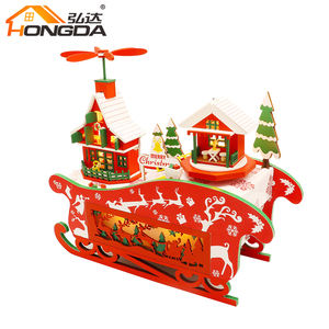 Lampe led en résine pour éclairage <span class=keywords><strong>de</strong></span> Village <span class=keywords><strong>de</strong></span> noël, scène <span class=keywords><strong>de</strong></span> neige, maisons miniatures, bureau, idée cadeau, nouveau modèle - Product Image 3