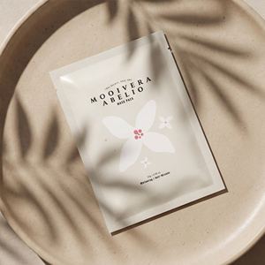 Mooivera Abelio Maskpack 10EA Niacinamida Adenosina, Mascarilla Facial Funcional Iluminadora Antienvejecimiento, Vegana Coreana Halal, Producto para el Cuidado de la Piel de Alta Demanda - Product Image 3