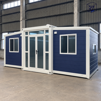 Maison conteneur moderne extensible 20ft 30ft 40ft, maison préfabriquée modulaire en acier pour complexe hôtelier Ray-Zen
