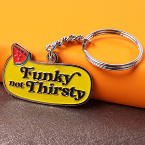 سلسلة مفاتيح معدنية للتخصصات المحلية الترويجية والهدايا التذكارية ، شعار نقش شخصي - Product Image 4