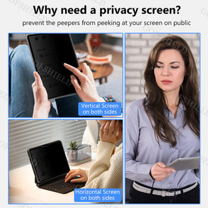 Gofshield แท็บเล็ตใสกันแอบมอง<span class=keywords><strong>4</strong></span>ทาง HD ป้องกันหน้าจอความเป็นส่วนตัวป้องกันแสงสะท้อนป้องกันรอยขีดข่วนบางเฉียบกันน้ำสำหรับ <span class=keywords><strong>iPad</strong></span> <span class=keywords><strong>Air</strong></span> 13 - Product Image 3