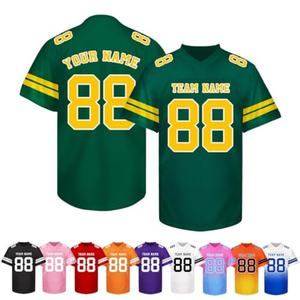 Jersey Sepak Bola Amerika Grosir 32 Tim Pria Bordir 3D Seragam Jahitan Kustom Pakaian Tim AS untuk Pria Wanita Remaja - Product Image 6