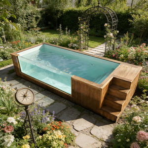 indoor pool prefab swimming pool inground pool swimming pool supply companies china fiberglass adult swimming pool - Product Image 3