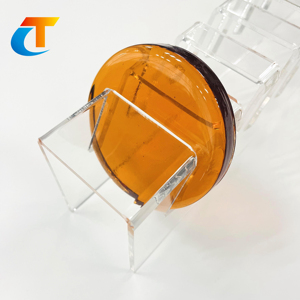 Tùy chỉnh vòng thủy tinh màu hổ phách phôi cho đúc - Product Image 1