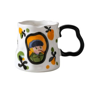 Tazza in ceramica ad alto valore di colore per l'home Office con cucchiaio regalo di compleanno per ragazze che accompagnano la tazza di caffè - Product Image 4