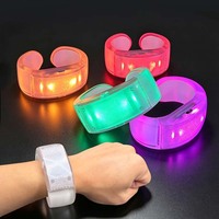 Nouveaux arrivages : bracelets LED personnalisés avec logo, DMX pour événements, bracelets LED contrôlés par ordinateur, bracelets lumineux LED.