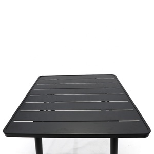 80Cm Ngoài Trời Nhà Hàng Bảng Sân Vườn Bàn Ăn Kim Loại Patio Bảng Cho Ngoài Trời - Product Image 6