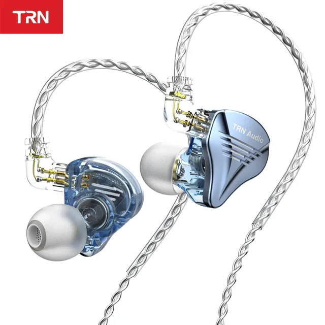 TRN TA2 HiFi Audio Triple Hybrid Driver(1DD+2 Knowles BA) Metal Earphone