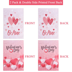 ธง2026สำหรับสวนวันวาเลนไทน์ทำจากโลหะใช้กลางแจ้ง - Product Image 4