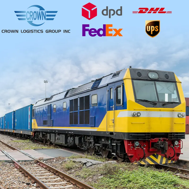 Servicios de transporte DDP de transportista ferroviario de línea especial de Europa desde China