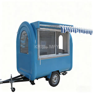 2025 Multi-functional Customize <b>Cart</b> Kiosk Tacos Mobile Concession Food Trailer Barbeque For Sale USA - Product Image 2