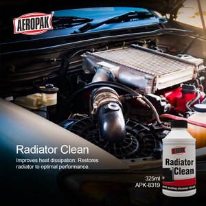 Aeropak 325ml 390g Plastic Bottle Car Care Automotive Engine Liquid <strong>Radiator</strong> Cleaning Agent Cooling System <strong>Radiator</strong> <strong>Cleaner</strong> 3 - Product Image 4