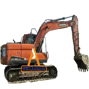 Drop-shipping d'excavateur Doosan DX150 d'occasion multifonction à prix réduit machine d'excavateur d'occasion de 15 tonnes - Product Image 1