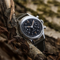 Montre chronographe automatique de luxe avec Logo personnalisé Unique