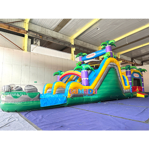 Château gonflable de qualité commerciale, château gonflable pour sauter, parcours d'obstacles gonflable avec toboggan - Product Image 5