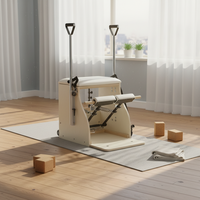 Chaise de stabilité en bois d'érable et alliage d'aluminium Modèle 008 pour Pilates Reformer, Studio de Yoga, Cadillac Correcteur, Équipement de fitness corporel
