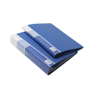 Pp Bìa Tập Tin Thư Mục Hiển Thị Cuốn Sách Điền Sản Phẩm Với A4 20 Bên Trong Trang Trường Tập Tin Thư Mục Organizer - Product Image 2