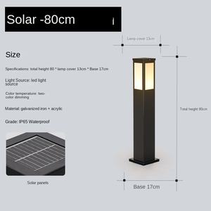 Jardín impermeable al aire libre Jardín al aire libre Luz Paisaje Villa Jardín Parque comunitario Luz de césped - Product Image 5