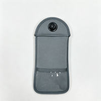 Sac de téléphone portable en néoprène avec logo personnalisé RFID, fermeture magnétique Faraday, pochette verrouillable pour smartphone pour lycéen