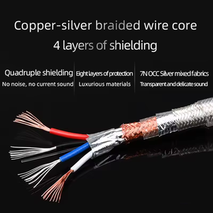 Cobre libre <span class=keywords><strong>de</strong></span> oxígeno 5M Doble Lotus RCA <span class=keywords><strong>Cable</strong></span> <span class=keywords><strong>de</strong></span> altavoz <span class=keywords><strong>de</strong></span> señal <span class=keywords><strong>de</strong></span> audio 2 RCA macho 2 RCA Conexión estéreo macho Proyector <span class=keywords><strong>de</strong></span> cine en casa - Product Image 3