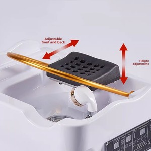 Neuestes Tragbares Kopf-Spa-Shampoo-Waschbecken mit 60L 18L Wassertank Kopf-Spa-Haarwaschset-Maschine mit Dampf-Wasser-Zirkulation - Product Image 5