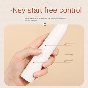 <span class=keywords><strong>เครื่อง</strong></span>ตีฟองนมไฟฟ้าแบบมือถือไร้สาย,<span class=keywords><strong>เครื่อง</strong></span>ผสมไฟฟ้า USB สำหรับ<span class=keywords><strong>กาแฟ</strong></span>สีขาว - Product Image 4