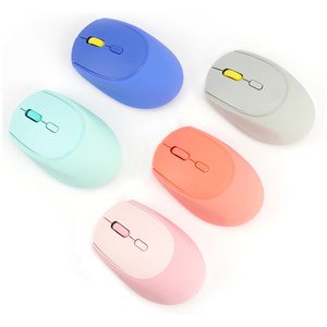 Mới phát hành Ergonomic 2.4G không dây Chuột quang Silicone <span class=keywords><strong>gel</strong></span> Chuột máy tính với giao diện <span class=keywords><strong>USB</strong></span> mini phong cách mềm giảm căng thẳng - Product Image 2