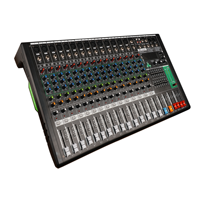 Console de mixage audio professionnelle 16 canaux EX avec 99 effets DSP, contrôleur DJ/console de mixage audio pour concerts sur scène de grande envergure en direct