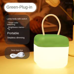 Lámpara de Mesa Pequeña Inalámbrica Recargable con Clasificación IP68, Lámpara LED Portátil de Temperatura de Color Multicolor, Lámpara de Camping - Product Image 6