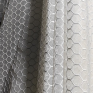Tela de malla hexagonal Tela de poliéster <span class=keywords><strong>Pongee</strong></span> 50D Bolsa de peso ligero Mochila Tela acolchada - Product Image 4